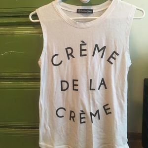 Recycled Karma || crème dela crème Tank Top